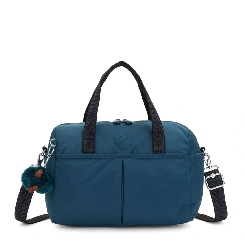 Kipling | Gianna Legion Blue novelty web satchel - Picture 7 of 10